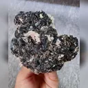 Natural Specularite and Dolomite Symbiosis comes from Inner Mongolia,China 105*85*65MM - image 2