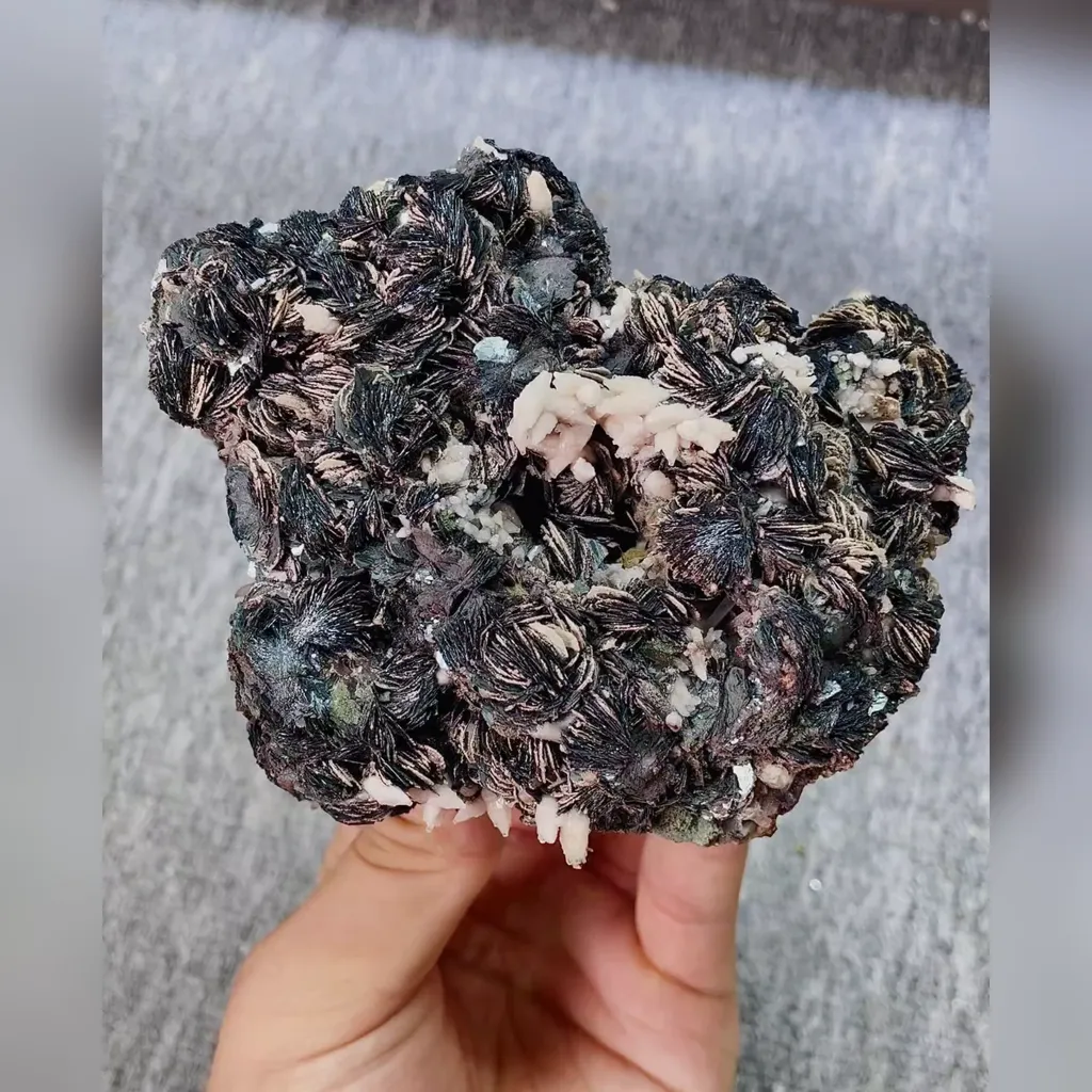 Natural Specularite and Dolomite Symbiosis comes from Inner Mongolia,China 105*85*65MM image