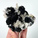 Natural Specularite and Quartz Cluster, Mineral Specimen: Inner Mongolia,China (100*75*45MM) - image 2