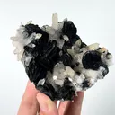 Natural Specularite and Quartz Cluster, Mineral Specimen: Inner Mongolia,China (100*75*45MM) - image 3