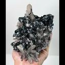 Natural Specularite and Quartz Cluster, Mineral Specimen: Inner Mongolia,China (120*150*80MM) - image 2