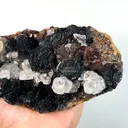 Natural Specularite and Quartz Cluster, Mineral Specimen:Guangdong,China (150*90*60MM) - image 2