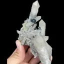 Natural Specularite and Quartz Cluster, Mineral Specimen:Huanggangliang,Inner Mongolia (100*85*40MM) - image 2