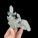 Natural Specularite and Quartz Cluster, Mineral Specimen:Huanggangliang,Inner Mongolia (100*85*40MM) - image 5