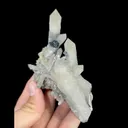 Natural Specularite and Quartz Cluster, Mineral Specimen:Huanggangliang,Inner Mongolia (100*85*40MM) - image 4