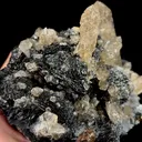 Natural Specularite and Quartz Cluster, Mineral Specimen:Jinlong,Guangdong (150*110*70MM) - image 3
