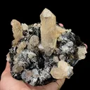 Natural Specularite and Quartz Cluster, Mineral Specimen:Jinlong,Guangdong (150*110*70MM) - image 2