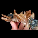 Natural Specularite and Quartz, Mineral Specimen: Inner Mongolia,China (100*35*35MM) - image 2