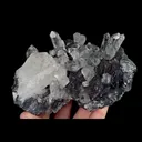 Natural Specularite and Quartz, Mineral Specimen: Inner Mongolia,China (110*70*45MM) - image 3