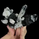 Natural Specularite and Quartz, Mineral Specimen:Guangdong,China (110*65*55MM) - image 2