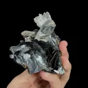 Natural Specularite and Quartz, Mineral Specimen:Guangdong,China (110*65*55MM) - image 4