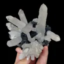 Natural Specularite and Quartz, Mineral Specimen:Jinlong,Guangdong (110*105*70MM) - image 6