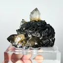 Natural Specularite and Quartz, Mineral Specimen:Jinlong,Guangdong (75*30*65MM) - image 4