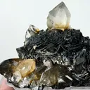 Natural Specularite and Quartz, Mineral Specimen:Jinlong,Guangdong (75*30*65MM) - image 2