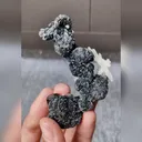 Natural Specularite and Quartz Symbiosis comes from Inner Mongolia,China 55*65*25MM - image 3