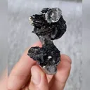 Natural Specularite and Quartz Symbiosis comes from Jinlong,Guangdong 45*60*25MM - image 4