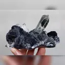 Natural Specularite & Quartz, Mineral Specimen: Inner Mongolia,China (100*65*60MM) - image 3
