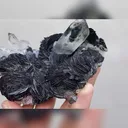 Natural Specularite & Quartz, Mineral Specimen: Inner Mongolia,China (100*65*60MM) - image 6