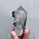 Natural Specularite & Quartz, Mineral Specimen:Inner Mongolia,China (35*70*25mm) - image 5