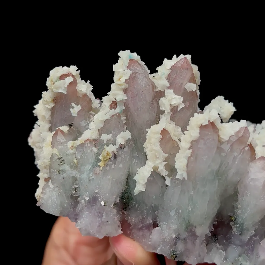 Natural Sphalerite Dolomite and Amethyst Mineral Specimen,High Quality Specimen,JIANGXI,CHINA(120*75*55mm) - image 3
