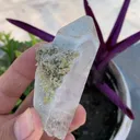Natural Sphene on Quartz Crystal from Skardu, Pakistan | 97g Rare Titanite Mineral Specimen | Collector Display Crystal - image 2