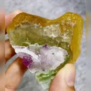 Natural Spherical Fluorite comes from Zhejiang,China 60*60*35MM - image 3