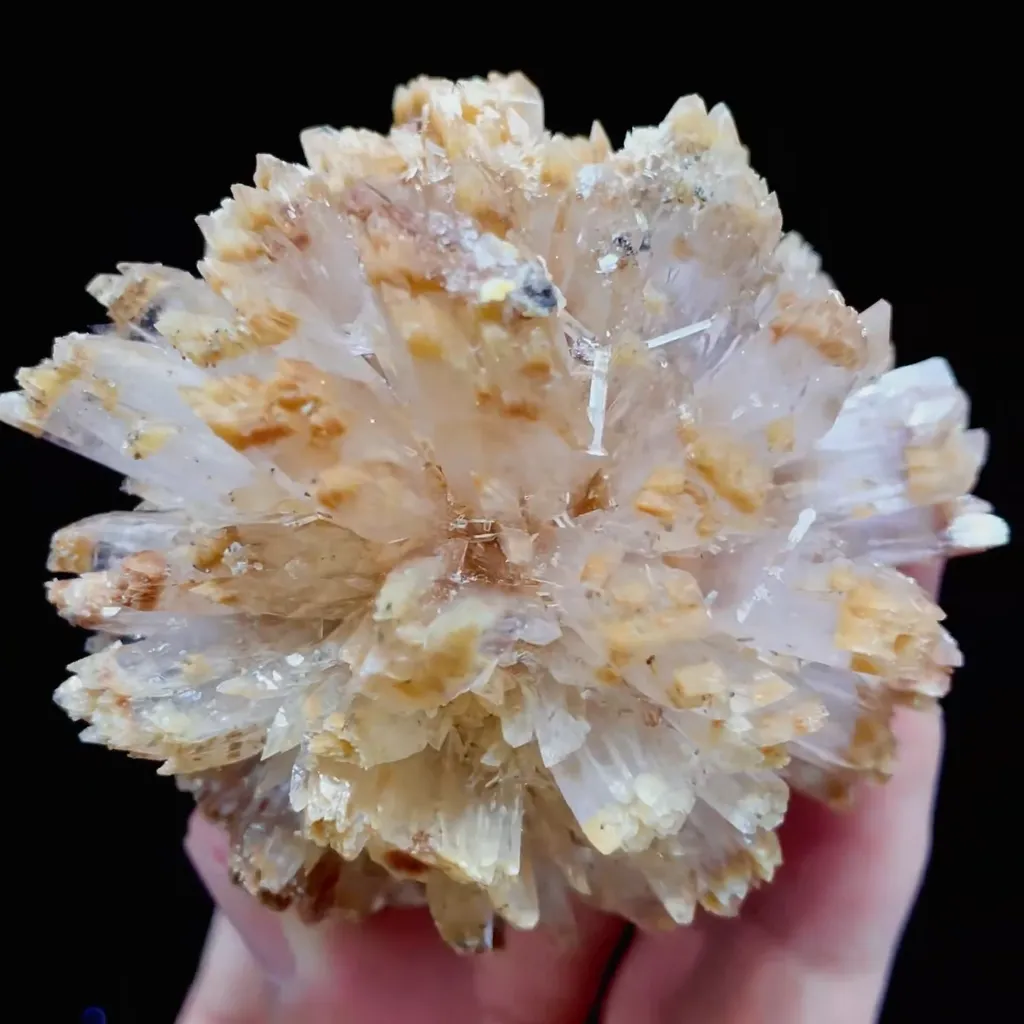 Natural Spherical Gypsum comes from Guizhou,China 60*65*65MM - image 3