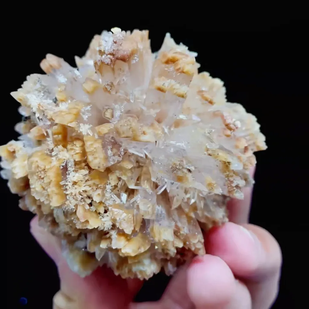 Natural Spherical Gypsum comes from Guizhou,China 60*65*65MM - image 5