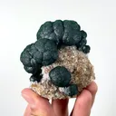 Natural Spherical Malachite, Mineral Specimen:Guangxi,China (60*65*40MM) - image 1