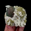 Natural Spherical Pyrite and Bicolor Calcite Mineral Specimen,High Quality Specimen,DAYE,HUBEI,CHINA(60*57*36mm) - image 4