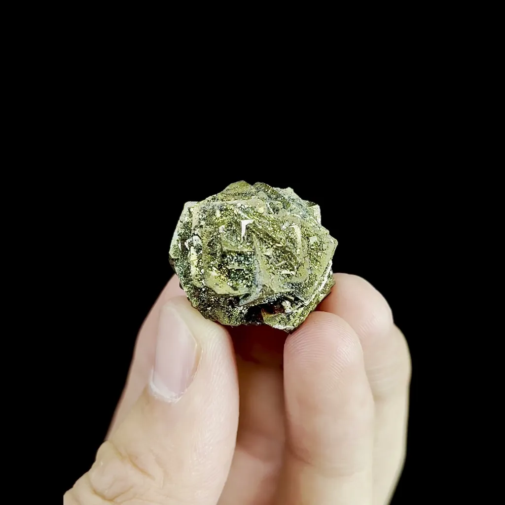 Natural Spherical Pyrite Mineral Specimen,High Quality Specimen,DAYE,HUBEI,CHINA(27*24*22mm) image