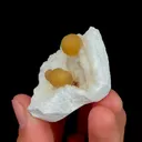 Natural Spherical Yellow Fluorite, Mineral Specimen:Guizhou,China (40*45*20MM) - image 2