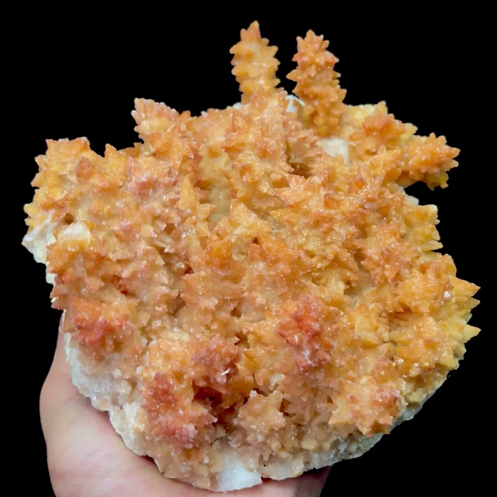 Natural Star Calcite Mineral Specimen,High Quality Specimen,GUIZHOU,CHINA(180*180*70mm) - image 3