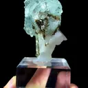 Natural Stepped Blue Fluorite and Crystal Coexist comes from Yaogangxian,Hunan 35*40*60MM - image 3