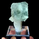 Natural Stepped Blue Fluorite and Crystal Coexist comes from Yaogangxian,Hunan 35*40*60MM - image 1