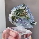 Natural Stepped Blue Fluorite comes from Yaogangxian,Hunan 55*30*50MM - image 6