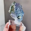 Natural Stepped Blue Fluorite comes from Yaogangxian,Hunan 55*30*50MM - image 5