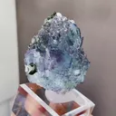Natural Stepped Blue Fluorite comes from Yaogangxian,Hunan 55*30*50MM - image 2