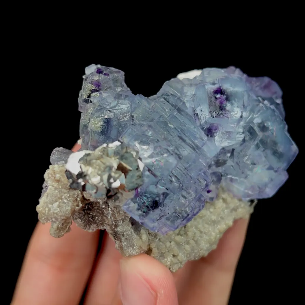 Natural Stepped Fluorite Mineral Specimen,High Quality Specimen,YAO GANG XIAN,HUNAN,CHINA(83*52*38mm) - image 2
