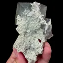 Natural Stepped Green Cubic Fluorite Mineral Specimen,High Quality Specimen,XIANGHUALING,HUNAN,CHINA(57*33*84mm) - image 4