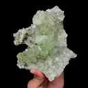 Natural Stepped Green Fluorite Mineral Specimen,High Quality Specimen,XIANGHUALING,HUNAN,CHINA(160*150*62mm) - image 1