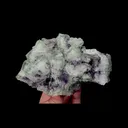 Natural Stepped Green Purple Fluorite Mineral Specimen,High Quality Specimen,XIANGHUALING,HUNAN,CHINA(130*86*76mm) - image 1