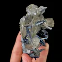 Natural Stibnite and Calcite, Mineral Specimen:Fujian,China (50*65*55MM) - image 2