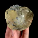 Natural Stibnite and Calcite, Mineral Specimen:Fujian,China (65*60*40MM) - image 3
