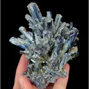 Natural Stibnite and Calcite, Mineral Specimen:Guizhou,China (80*90*65MM) - image 4