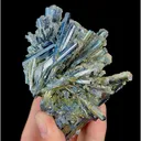 Natural Stibnite and Calcite, Mineral Specimen:Guizhou,China (80*90*65MM) - image 3