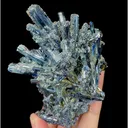 Natural Stibnite and Calcite, Mineral Specimen:Guizhou,China (80*90*65MM) - image 5