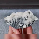 Natural Stibnite and Calcite Symbiosis comes from Guizhou,China 80*45*35MM - image 4