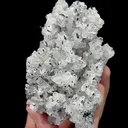 Natural Stibnite and Calcite,Mineral Specimen:HUNAN,China (95*50*60mm) - image 3