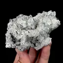 Natural Stibnite and Calcite,Mineral Specimen:HUNAN,China (95*50*60mm) - image 1